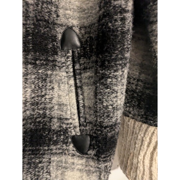 Isabel Marant Plaid Wool Jacket Coat Size 40 - Picture 8 of 8